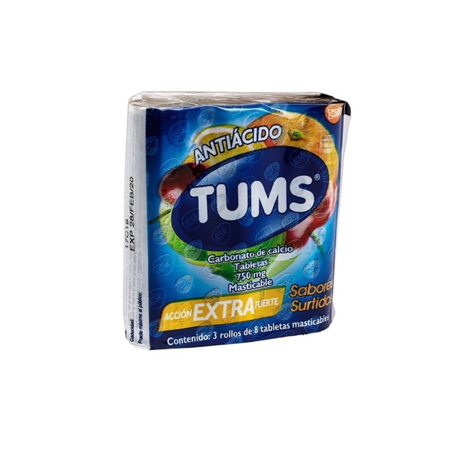 TUMS EXTRA T TB3 SURT OTC