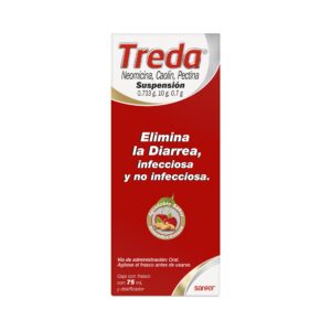 TREDA SUSP 75ML NEOMICINA CAOLIN PECTINA GPO VI