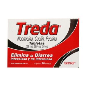 TREDA T 20 NEOMICINA CAOLIN PECTINA GPO VI