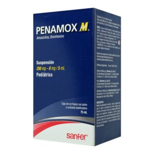 PENAMOX M SUSP 75ML 250MG AMOXICILINA BROMHEXINA ANTIBIOTICO