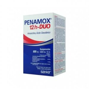 PENAMOX 12H DUO SUSP 600MG 50ML ANTIBIOTICO