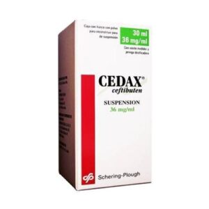 CEDAX 36MG/ML SUSP FCO PVO 30ML ANTIBIOTICO