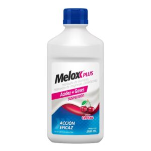 MELOX PLUS SUSP 360ML CZA ALUMINIO MAGNESIO DIMETICONA GPO VI