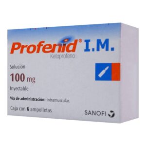 PROFENID A 6 100MG KETOPROFENO GPO IV