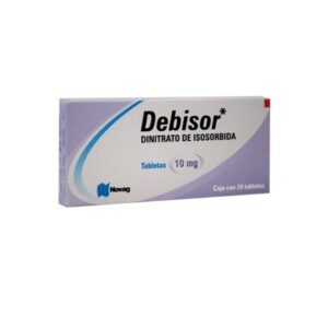 GI DEBISOR TABS 10MG C 20TABS DINITRATO DE ISOSORBIDA NOVAG