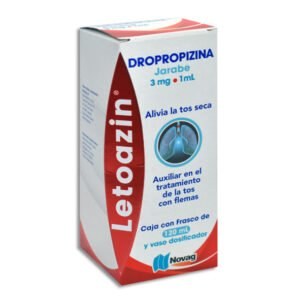 GI LETOAZIN DROPROPIZINA 3MG/1ML JBE 120 ML