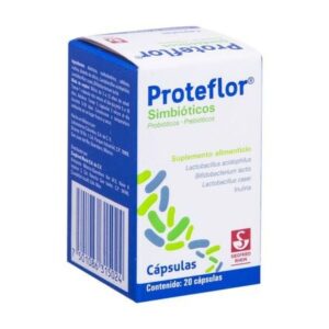 PRO T FLOR C20 LACTOBACILLUS ACIDOPHILUS BIFIDOBACTERIUM LACTIS LACTOBACILLUS CASIE INULINA GPO VI