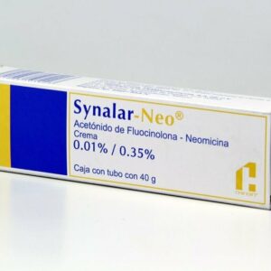 SYNALAR NEO CRA 40G 0 01% ACETONIDO DE FLUOCINOLONA NEOMICINA GPO IV