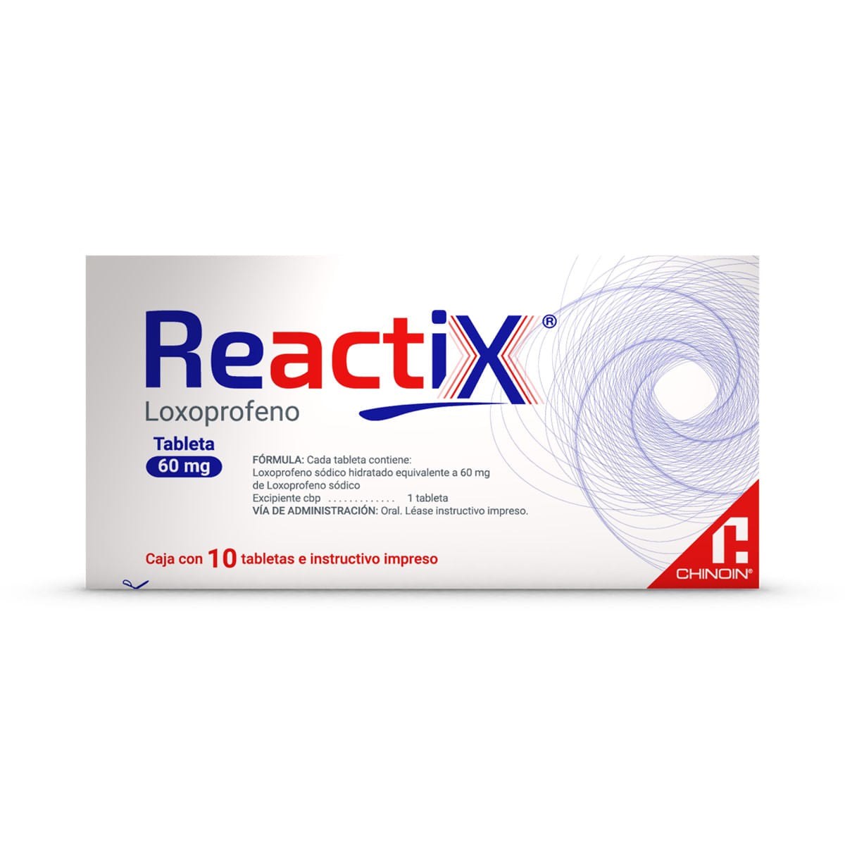 REACTIX 60 MG 10 TAB N