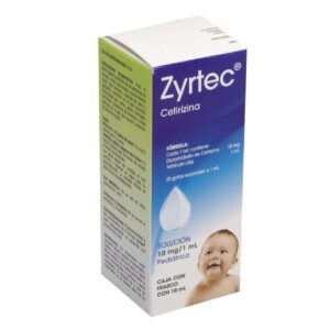 ZYRTEC GOTS 10MG 1ML PED 10ML GPO VI