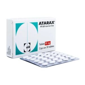 ATARAX GRAG 30 10MG HIDROXIZINA GPO IV