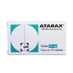 ATARAX GRAG 25 25MG HIDROXIZINA GPO IV