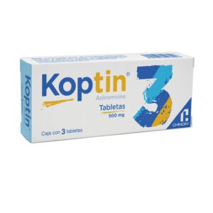 KOPTIN T 3 500MG AZITROMICINA ANTIBIOTICO