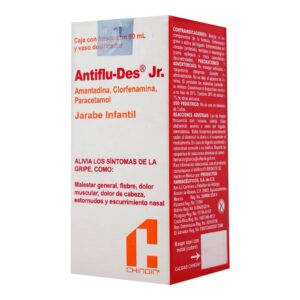 ANTIFLUDES SOL 60ML JR AMANTADINA CLORFENAMINA PARACETAMOL GPO IV