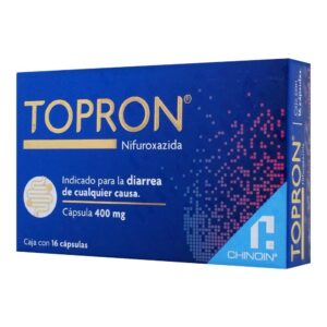 TOPRON C 16 400MG NIFUROXAZIDA GPO VI