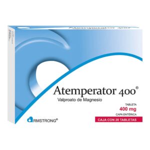 ATEMPERATOR T 20 400MG P VALPROATO DE MAGNESIO GPO IV