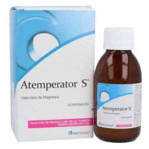 ATEMPERATOR S SUSP 100ML P VALPROATO DE MAGNESIO GPO IV
