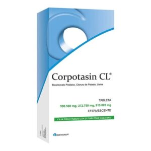 CORPOTASIN CL T 50 NJA CLORURO DE POTASIO GPO IV