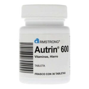 AUTRIN T 36 600MG ACIDO FERROSO ACIDO ASCORBICO ACIDO FOLICO VITAMINA E B12 GPO IV