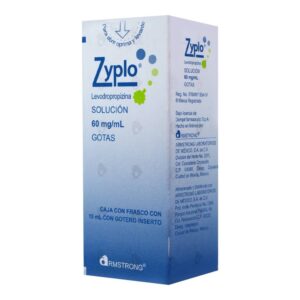 ZYPLO GTS 15ML 60MG ML CADUCADO GPO VI