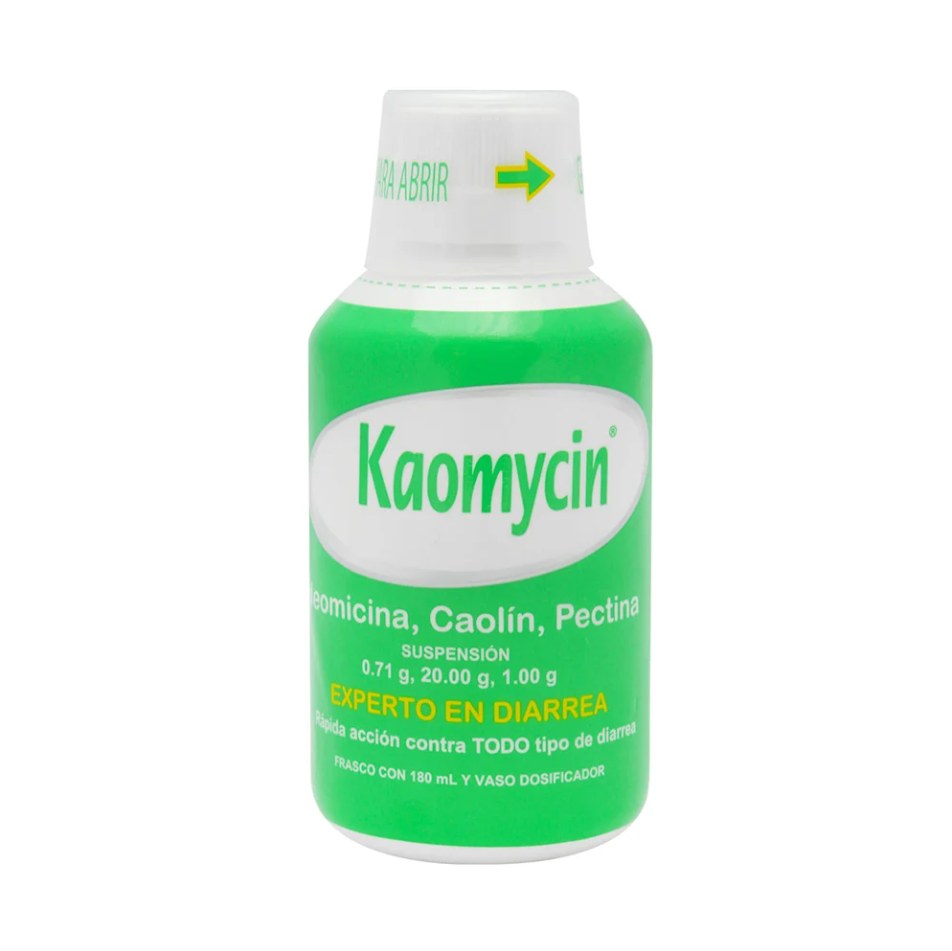 KAOMYCIN SUSP 180ML NEOMICINA CAOLIN PECTINA GPO VI