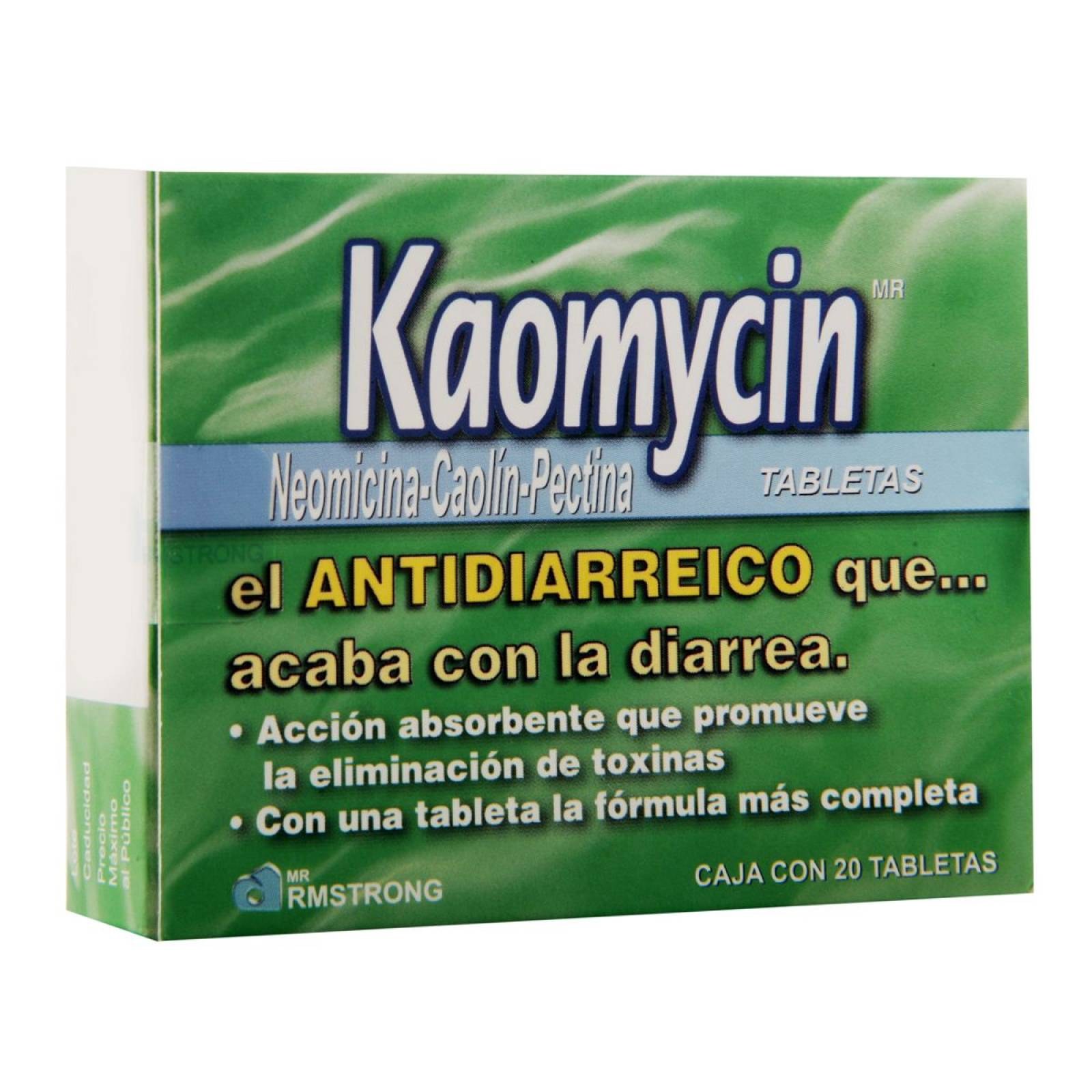 KAOMYCIN T 20 NEOMICINA CAOLIN PECTINA GPO VI