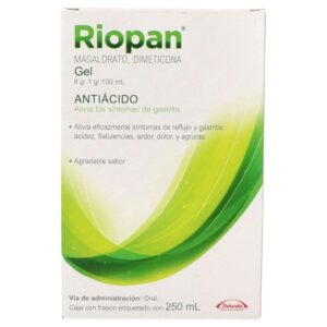RIOPAN SUSP 250ML MAGALDRATO DIMETICONA GPO VI