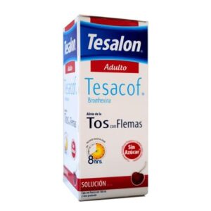 TESALON TESACOF SOL 100ML 160MG AD BROMHEXINA GPO VI
