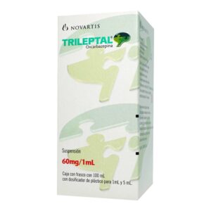 TRILEPTAL SUSP 100ML 60MG 1MLP GPO IV