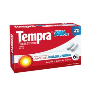 TEMPRA T 20 500MG PARACETAMOL GPO VI
