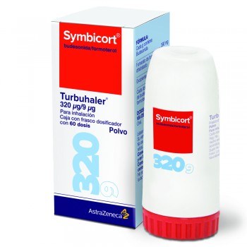 SYMBICORT PVO 60 D320MCG 9MCGP GPO IV