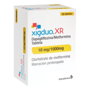 XIGDUO XR 10 1000MG TAB C28 GPO IV