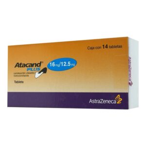 ATACAND PLUS T 14 16MG 12 5MG CONDERSARTAN CILEXETILO GPO IV