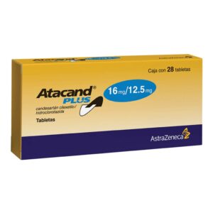 ATACAND PLUS T 28 16MG 12 5MG CONDERSARTAN CILEXITELICO HIDROCLOROTIAZIDA GPO IV