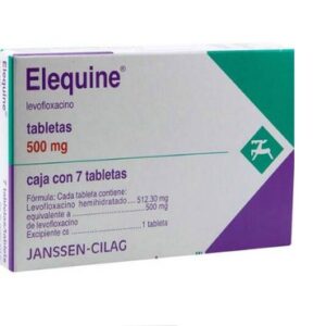 ELEQUINE T 7 500MG LEVOFLOXACINO ANTIBIOTICO