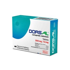 DORSAL 200/7.5MG TAB 14