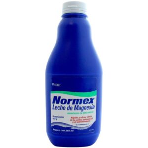 LECHE MAG NORMEX 360ML HIDROXIDO DE MAGENESIO GPO VI