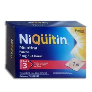 NIQUITIN 7MG 24H E3 C/7 PARCHE GPO VI