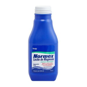 LECHE MAG NORMEX 180ML HIDROXIDO DE MAGNESIO GPO VI