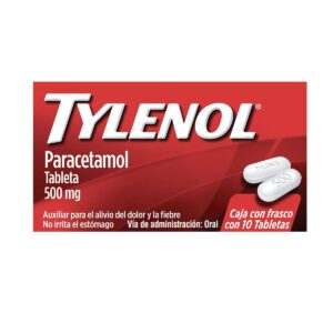 TYLENOL T 10 500MG AD PARACETAMOL GPO VI