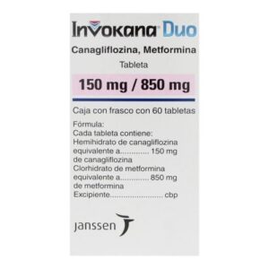 INVOKANA DUO 150 850 MG TAB60 N GPO IV