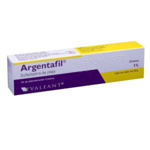 ARGENTAFIL CRA 30G 1% SULFAFADIAZINA DE PLATA GPO IV