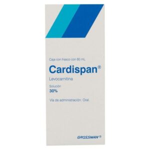 CARDISPAN SOL 60ML 30% LEVOCARNITINA GPO IV