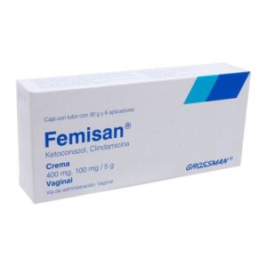 FEMISAN CRA 30G 400MG 6 APLVAG GPO IV