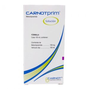CARNOTPRIM SOL 100ML METOCLOPRAMIDA GPO IV