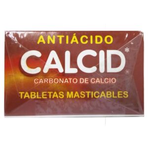 CALCID T EXH 12 TB SABORES OTC