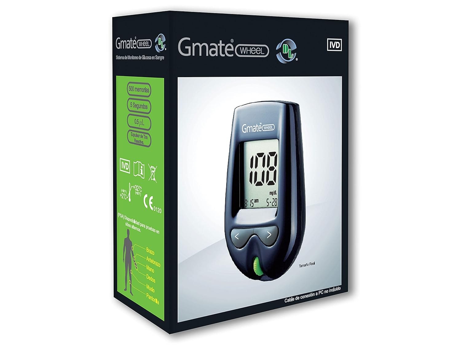 GMATE DL GLUCOMETRO WHEEL PG300 N