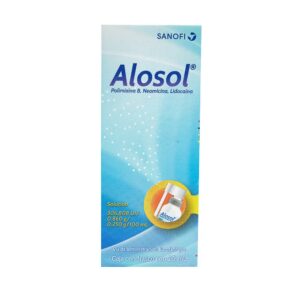 ALOSOL SUSP 20ML SPRAY POLIMIXINAB NEOMIXINA LIDOCAINA GPO IV
