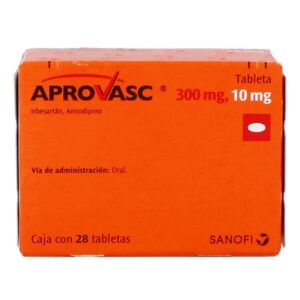 APROVASC T 28 300MG 10MG IBERSARTAN AMLODIPINO GPO IV