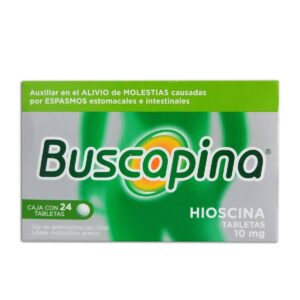 BUSCAPINA 10MG GRAG 24 HIOSCINA 10MG GPO VI